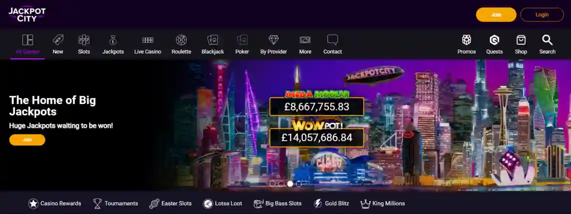 jackpot city